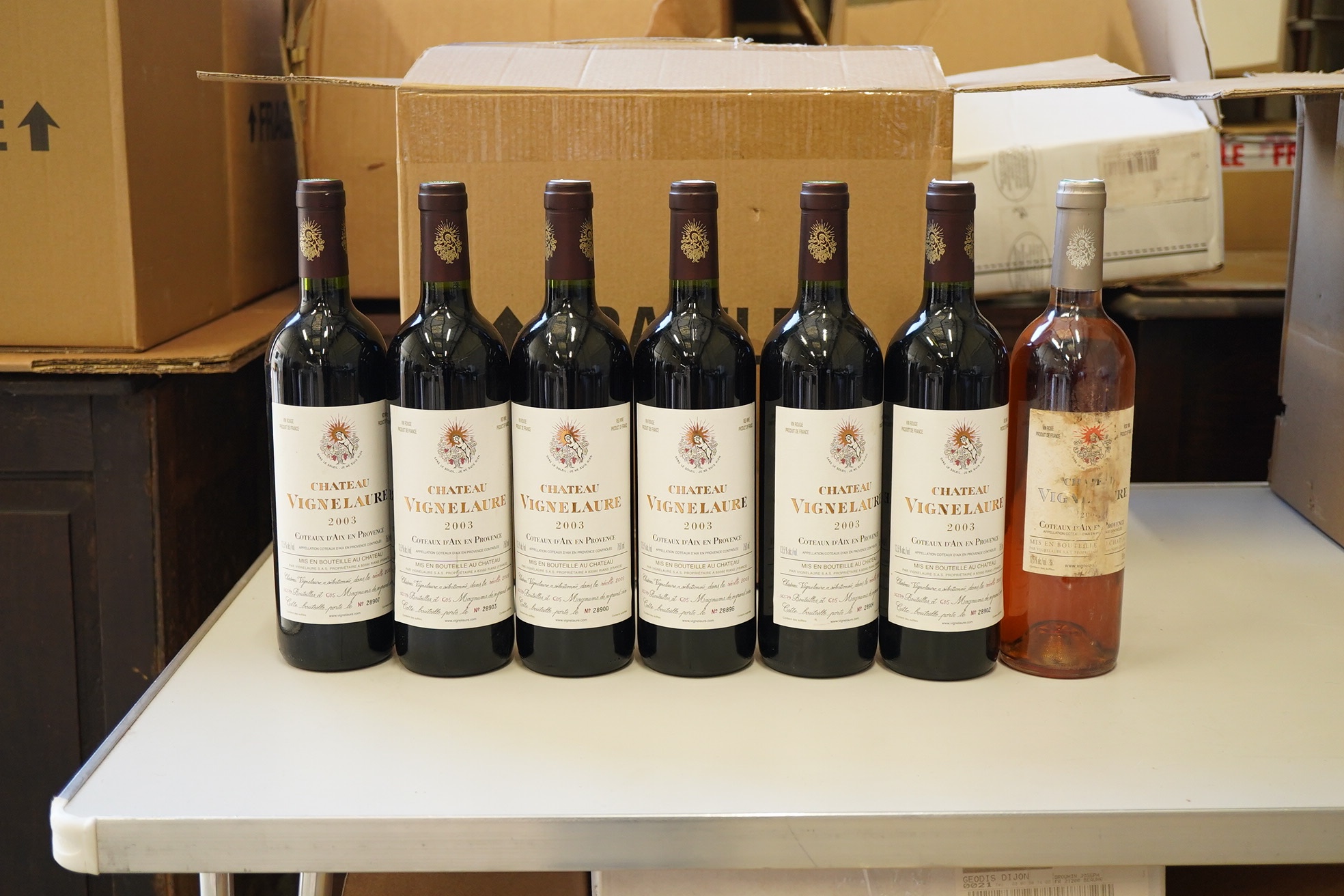 Château Vignelaure Rouge, 2003
